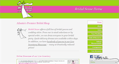 Desktop Screenshot of bridalsense.com
